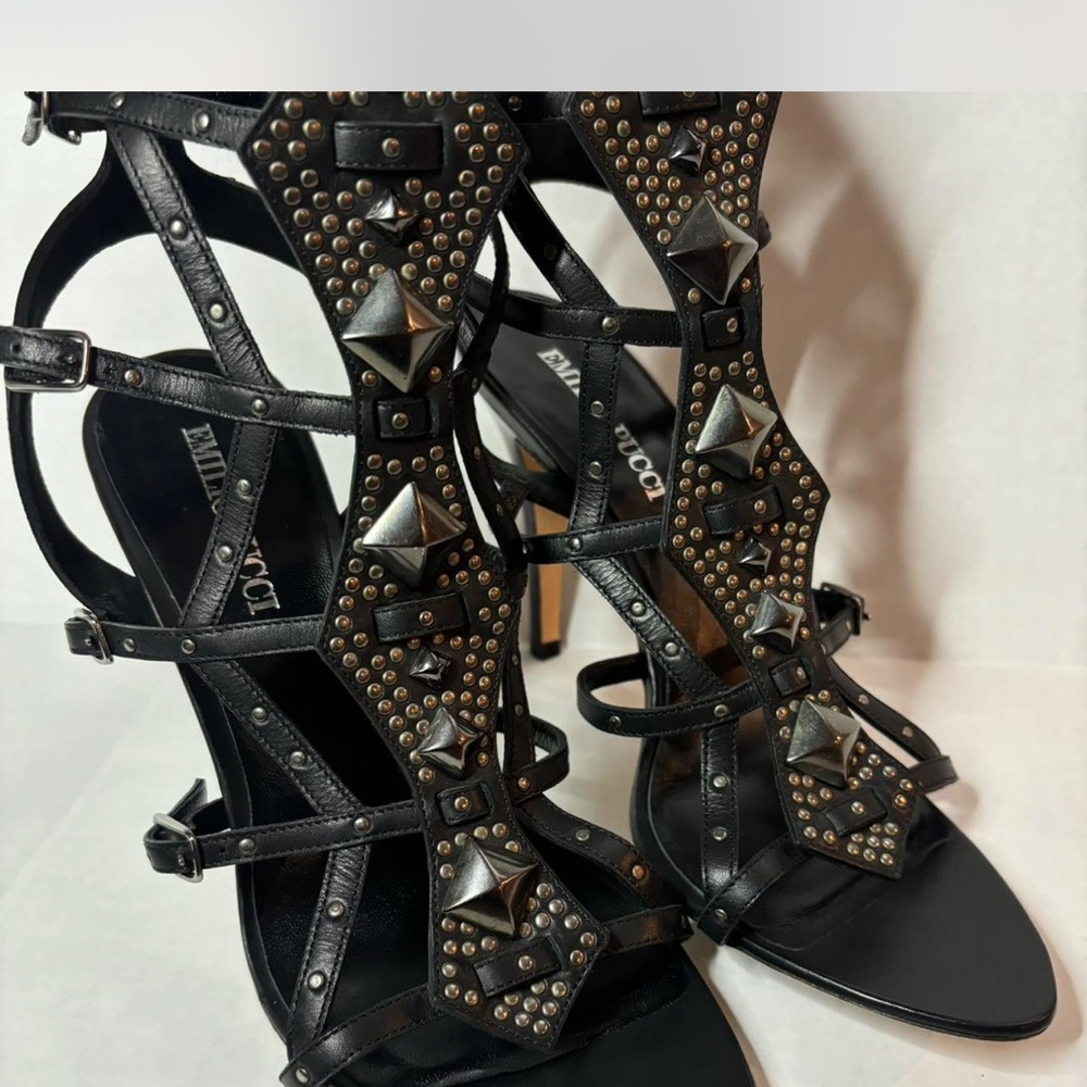 Emilio Pucci Gladiator Heels - Picture 4 of 6